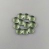 Ametista Verde Prasiolite Idrotermale Forma Tondo Cabochon Liscio Fatto a Mano 8mm 1pz