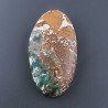 Crisocola Naturale Forma Ovale Piatto Cabochon Liscio Fatto a Mano 31X17x6mm 4,80gm 1pz