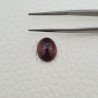 Tormalina Rosa Rubellite Naturale Forma Ovale Piatto Cabochon Liscio Fatto a Mano 12X9X6mm 5,10 ct