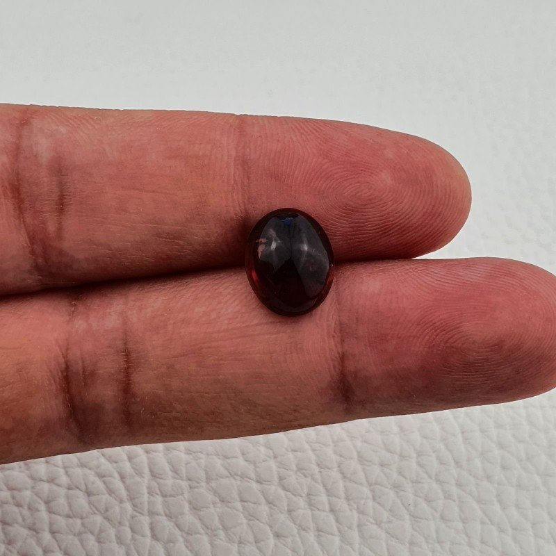 Tormalina Rosa Rubellite Naturale Forma Ovale Piatto Cabochon Liscio Fatto a Mano 12X9X6mm 5,10 ct