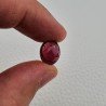 Tormalina Rosa Rubellite Naturale Forma Ovale Piatto Cabochon Liscio Fatto a Mano 12X9X6mm 5,10 ct