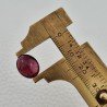 Tormalina Rosa Rubellite Naturale Forma Ovale Piatto Cabochon Liscio Fatto a Mano 12X9X6mm 5,10 ct
