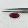 Quarzo Granato Idrotermale Taglio Ovale Sfaccettata a Mano Gemma Sciolta 19X10X6mm 7,65 Carati 1pz