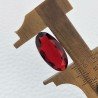 Quarzo Granato Idrotermale Taglio Ovale Sfaccettata a Mano Gemma Sciolta 19X10X6mm 7,65 Carati 1pz
