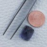 Iolite Naturale Taglio Cuscino Sfaccettata Fatto a Mano Gemma Sciolta 13X11X10mm 8,70 Carati 1pz
