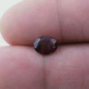 Granato Rosso Naturale Taglio Ovale Sfaccettato a Mano Gemma Sciolta 8X6X3mm 1,60 Carati 1pz