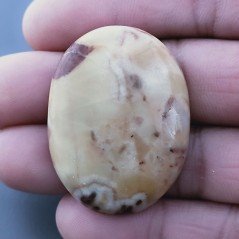 Diaspro Zebrato Marrone Naturale Forma Ovale Piatto Cabochon Liscio Fatto a Mano 41X31x7mm 16,58gm 1pz Diaspro Zebrato Marrone Naturale Forma Ovale Piatto Cabochon Liscio Fatto a Mano 41X31x7mm 16,58gm 1pz