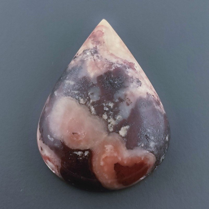 Diaspro Zebrato Marrone Naturale Forma Goccia Piatto Cabochon Liscio Fatto a Mano 27x20x7mm 9,15gm 1pz Diaspro Zebrato Marrone Naturale Forma Goccia Piatto Cabochon Liscio Fatto a Mano 27x20x7mm 9,15gm 1pz