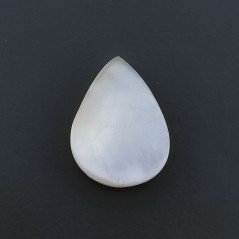 Madreperla Forma Gocce Piatto Liscio A Mano 16X12X4mm 6,75 Carati 1pz