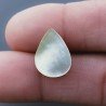 Madreperla Forma Gocce Piatto Liscio A Mano 16X12X4mm 6,75 Carati 1pz