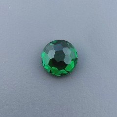 Quarzo Verde Idrotermale Tondo Briolette Sfaccettato A Mano 10X10X5mm 3,65CT