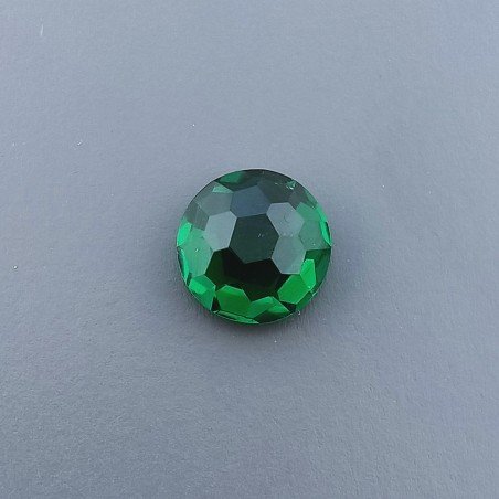 Quarzo Verde Idrotermale Tondo Briolette Sfaccettato A Mano 10X10X5mm 3,65CT