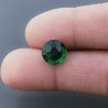 Quarzo Verde Idrotermale Tondo Briolette Sfaccettato A Mano 10X10X5mm 3,65CT