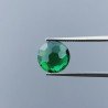 Quarzo Verde Idrotermale Tondo Briolette Sfaccettato A Mano 10X10X5mm 3,65CT