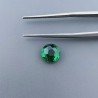 Quarzo Verde Idrotermale Tondo Briolette Sfaccettato A Mano 8X8X4mm 2,05CT