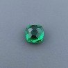 Quarzo Verde Idrotermale Quadrata Briolette Sfaccettato A Mano 6X6X4mm 1,25CT