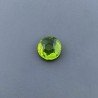Peridoto Idrotermale Tondo Briolette Sfaccettato A Mano 8X8X4mm 1,80CT