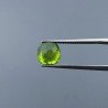 Peridoto Idrotermale Quadrata Briolette Sfaccettato A Mano 8X8X5mm 2,50CT