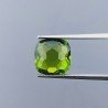 Peridoto Idrotermale Quadrata Briolette Sfaccettato A Mano 10X10X5-6mm 3,55CT