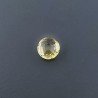 Quarzo Citrino Idrotermale Tondo Briolette Sfaccettato A Mano 6X6X3mm 1CT