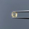 Quarzo Citrino Idrotermale Quadrata Briolette Sfaccettato A Mano 6X6X4mm 1CT