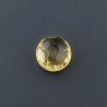 Quarzo Citrino Idrotermale Tondo Briolette Sfaccettato A Mano 8X8mm 1,85CT