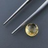 Quarzo Citrino Idrotermale Tondo Briolette Sfaccettato A Mano 8X8mm 1,85CT