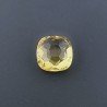 Quarzo Citrino Idrotermale Quadrata Briolette Sfaccettato A Mano 8X8X4mm 2,30CT