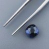 Zaffiro Idrotermale Quadrata Briolette Sfaccettato A Mano 8X8X5mm 2,45CT
