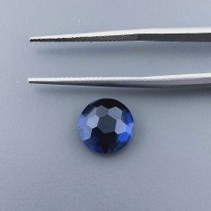 Zaffiro Idrotermale Tondo Briolette Sfaccettato A Mano 10X10X5mm 3,45CT