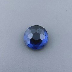 Zaffiro Idrotermale Tondo Briolette Sfaccettato A Mano 10X10X5mm 3,45CT