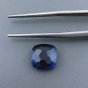 Zaffiro Idrotermale Quadrata Briolette Sfaccettato A Mano 10X10X5mm 4CT