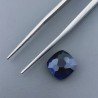 Zaffiro Idrotermale Quadrata Briolette Sfaccettato A Mano 10X10X5mm 4CT
