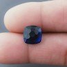 Zaffiro Idrotermale Quadrata Briolette Sfaccettato A Mano 10X10X5mm 4CT