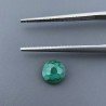 Malachite (A) Tondo Briolette Sfaccettato A Mano 6X6X4mm 1,40CT