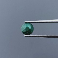 Malachite (A) Tondo Briolette Sfaccettato A Mano 6X6X4mm 1,40CT