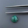 Malachite (A) Tondo Briolette Sfaccettato A Mano 8X8X4mm 3CT