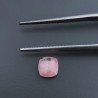 Opale Rosa (AA) Quadrata Briolette Sfaccettato A Mano 5X5X3mm 0,60CT