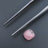 Opale Rosa (AA) Quadrata Briolette Sfaccettato A Mano 5X5X3mm 0,60CT