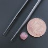 Opale Rosa (AA) Quadrata Briolette Sfaccettato A Mano 5X5X3mm 0,60CT