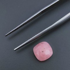 Opale Rosa (AA) Quadrata Briolette Sfaccettato A Mano 8X8X4mm 1,65CT