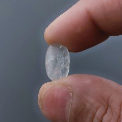 Cabochon di Quarzo Rutilato Oro Naturale Ovale, Piatto e Liscio, 15x9x4 mm, 5,25 ct, Fatto a Mano Cabochon di Quarzo Rutilato Oro Naturale Ovale, Piatto e Liscio, 15x9x4 mm, 5,25 ct, Fatto a Mano