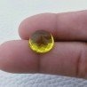 Quarzo Limone Idrotermale Taglio Tondo Sfaccettata a Mano Gemma Sciolta 13X13X7mm 8,30 Carati 1pz