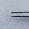 Cristallo Di Rocca Naturale Forma Tondo Piatto Cabochon Liscio Fatto a Mano 6X6X3mm 1,30 Carati 1pz