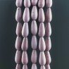 Sugilite Rinforzato Perline Forma Tondo Goccia Liscio Foro Passante 08X30mm