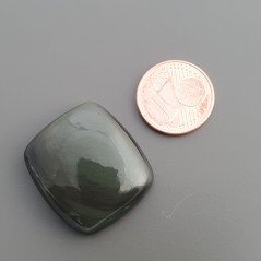 Ossidiana Arcobaleno Sheen Forma Cuscino Piatto Cabochon Liscio Fatto a Mano 24X21X8mm 6,70gm 1pz