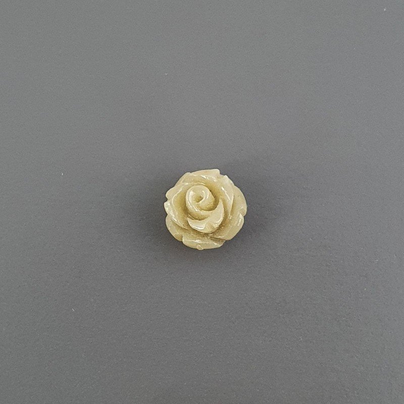 Resina Forma Rosa 06mm-Verde Chiaro 1pz