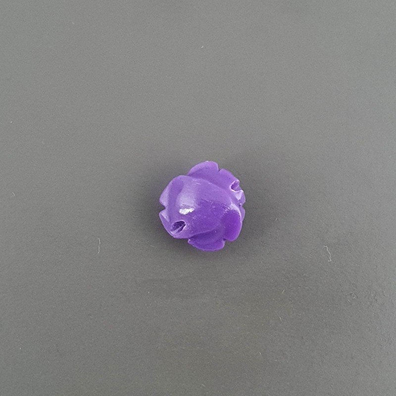 Resina Forma Rosa 08mm-Viola 1pz