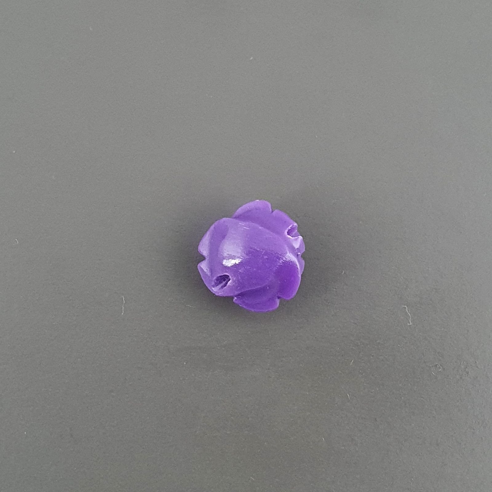 Resina Forma Rosa 08mm-Viola 1pz