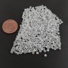 Conteria di Vetro 02x1,5mm Bianco 20gm